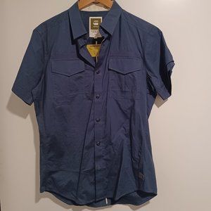 G-Star Raw Cargo Large  Navy Blue Short Sleeve